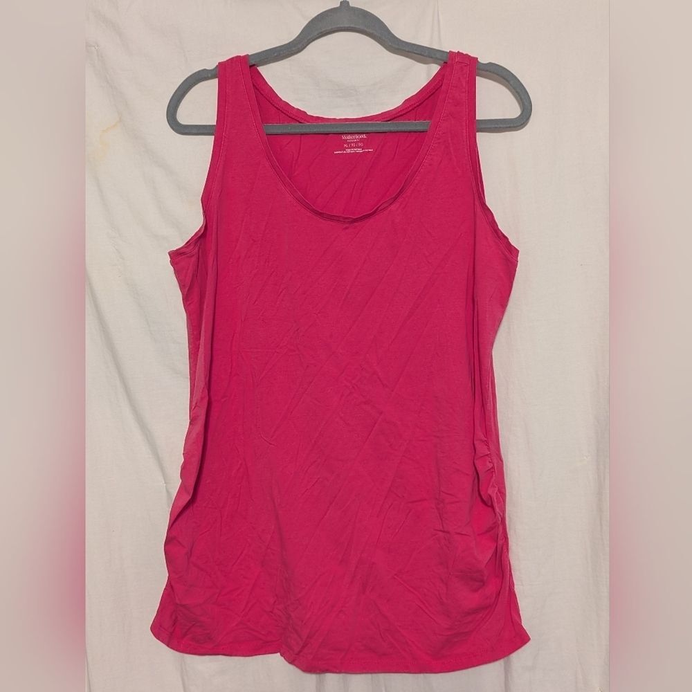 Motherhood Maternity Pink Tank Top